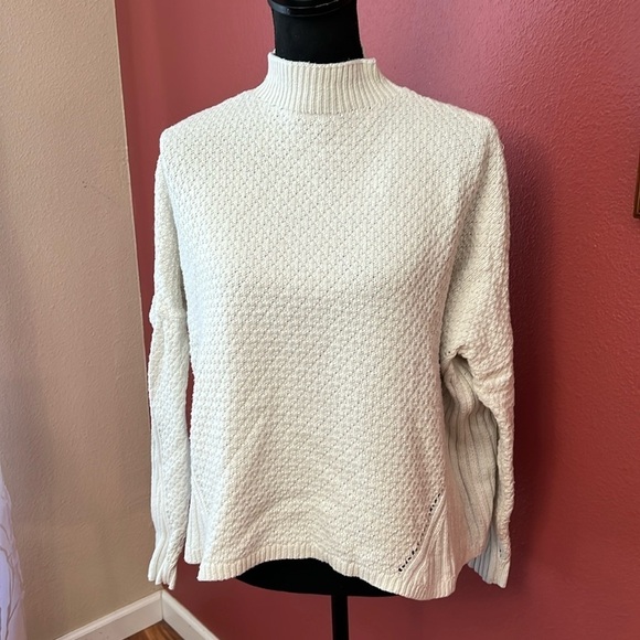Loft Tunic Oversized Cropped Sweater Size S - Picture 1 of 6